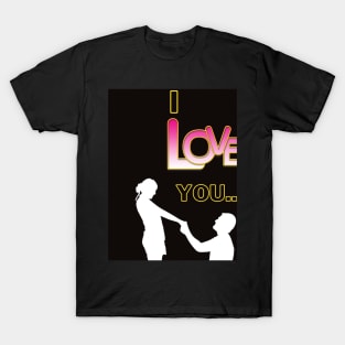 love proposal T-Shirt